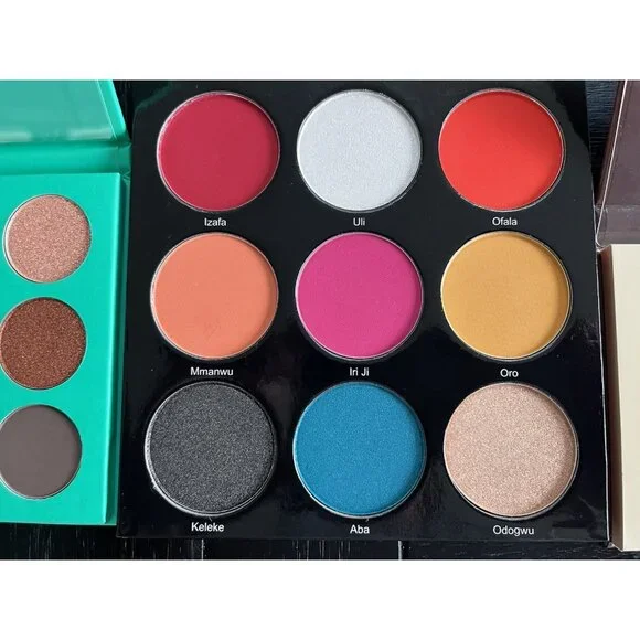 3 Juvia's Place Eyeshadow Palette Lot The Chocolate The Nubian The Festival NIB - Picture 4 of 10